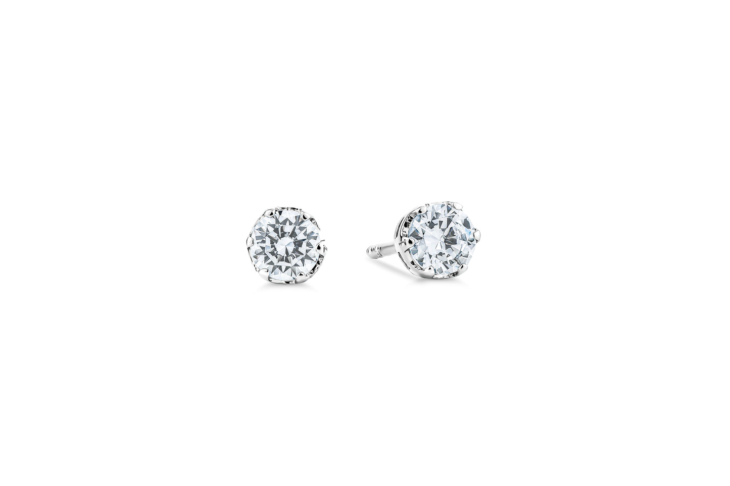 3ct Brilliant Prong Set Earring