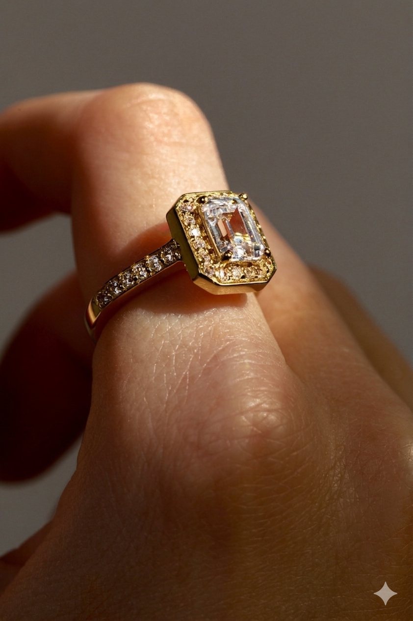 Emerald Cut Ring