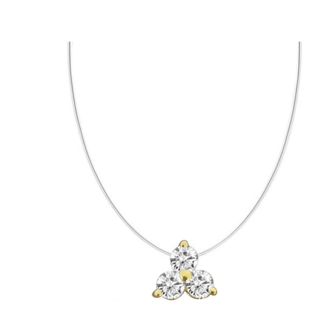 Pendant Trilogy On Illusion Wire