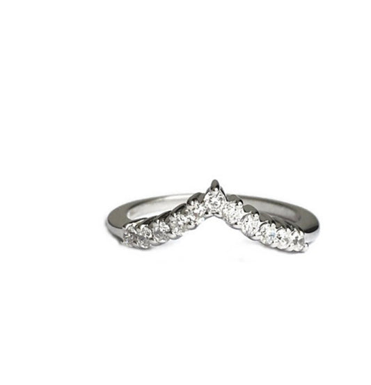 Half V Shaped Ring