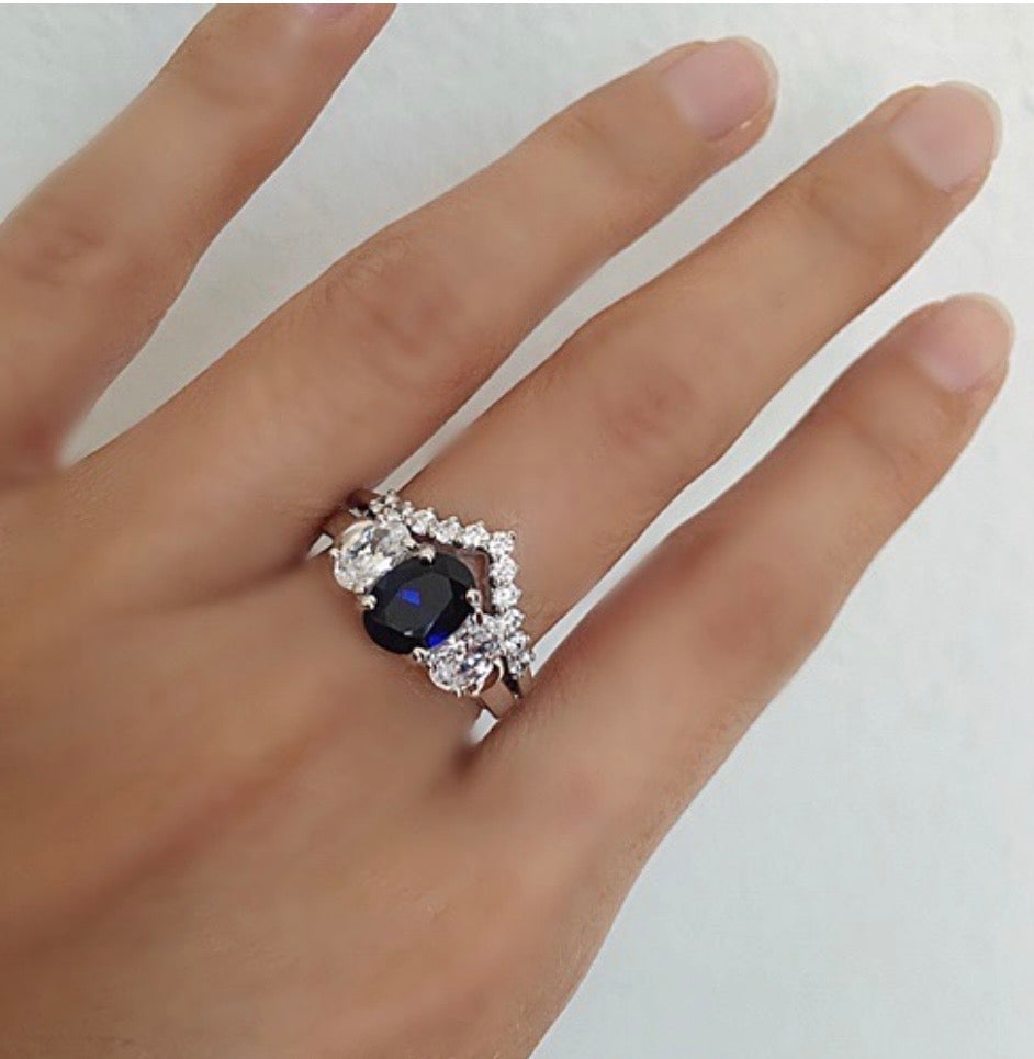 Half V Shaped Ring