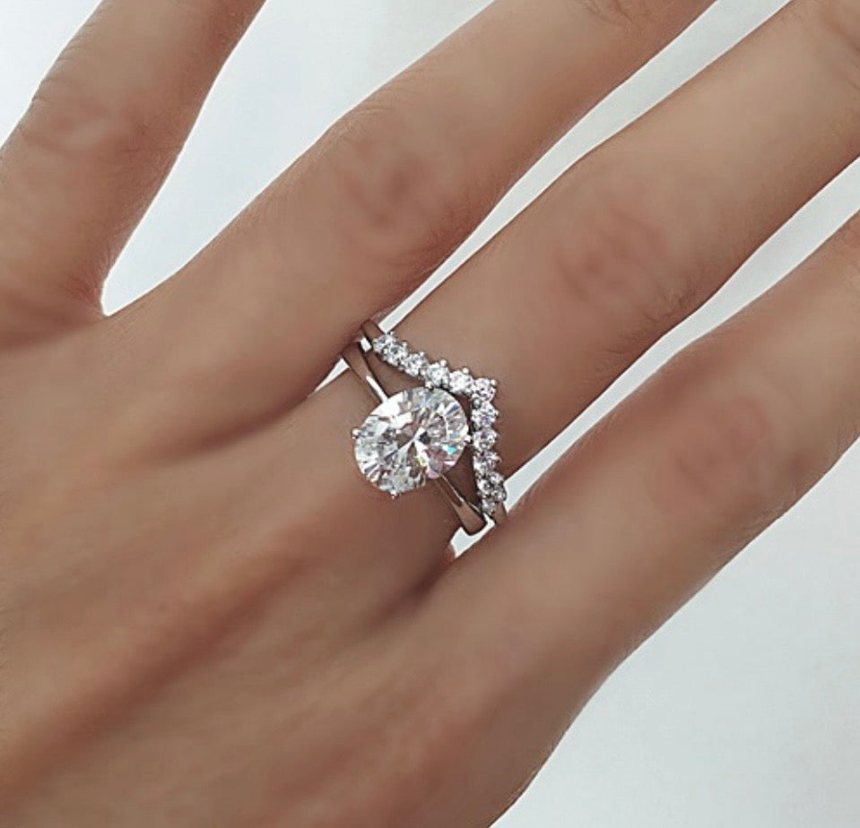 Classic Oval Solitaire Ring
