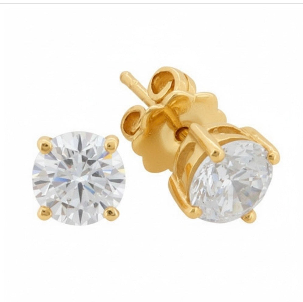 1.5ct Brilliant Solitaire Stud Earrings