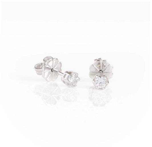 0.25ct Brilliant Cut Earrings