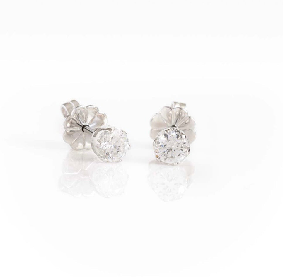 0.5ct Brilliant Stud Earrings