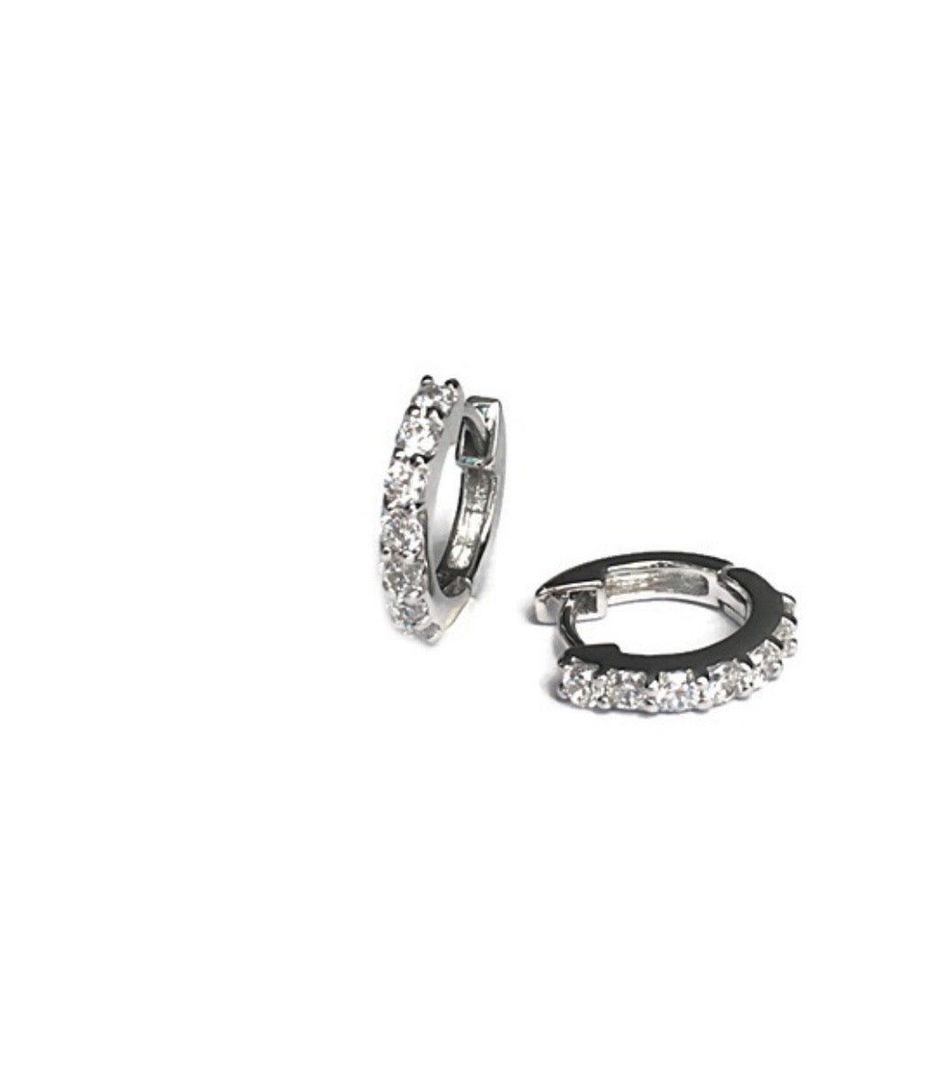 Huggie Hoop Round Earring