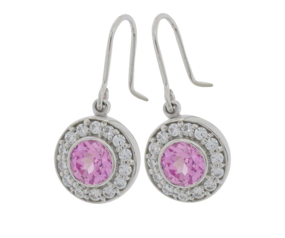 1.5ct Brilliant Cut Antique Drop Earrings
