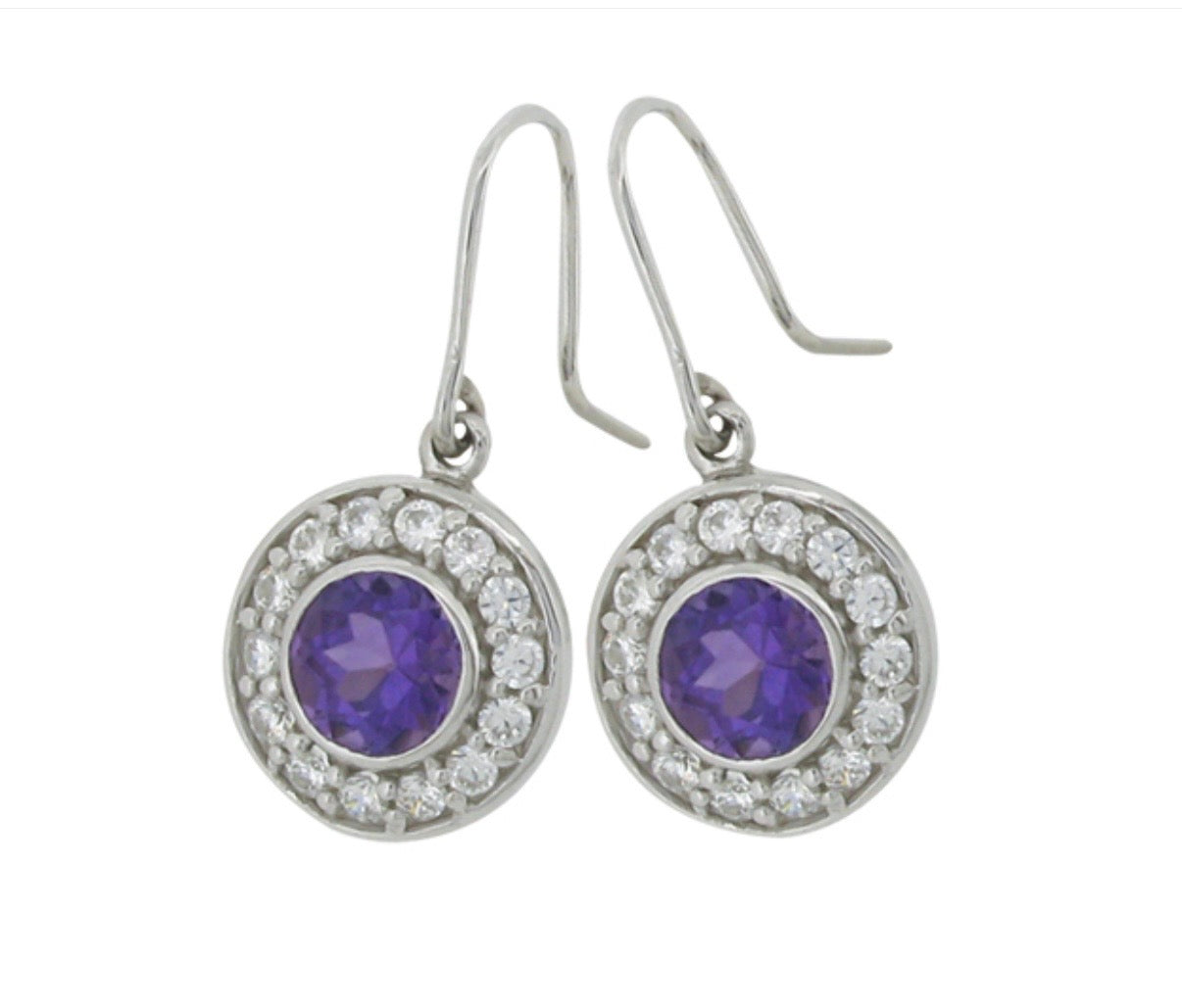 1.5ct Brilliant Cut Antique Drop Earrings