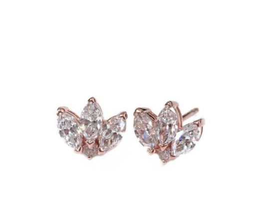Earring Lotus Design Stud