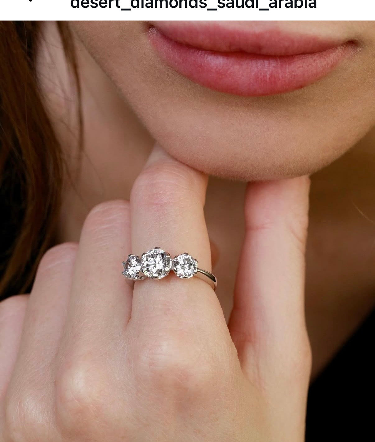 Brilliant Cut Trilogy Ring