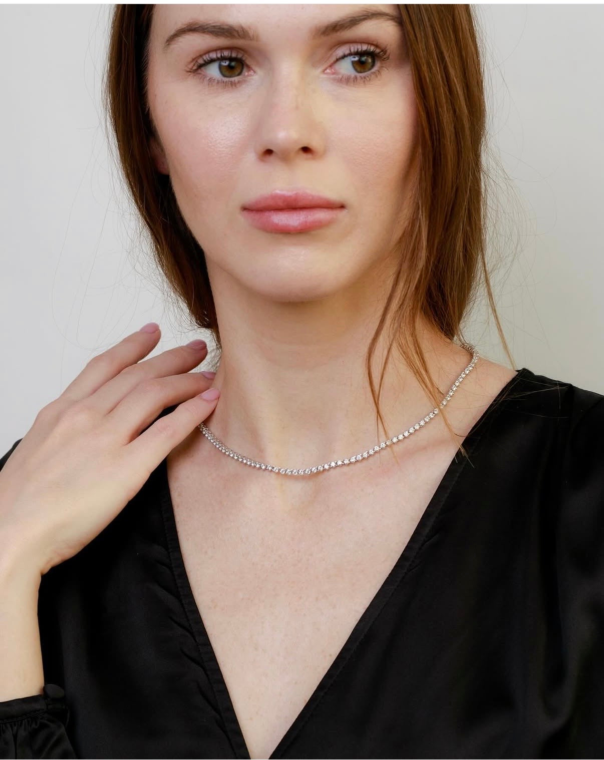 Classic Tennis Necklace