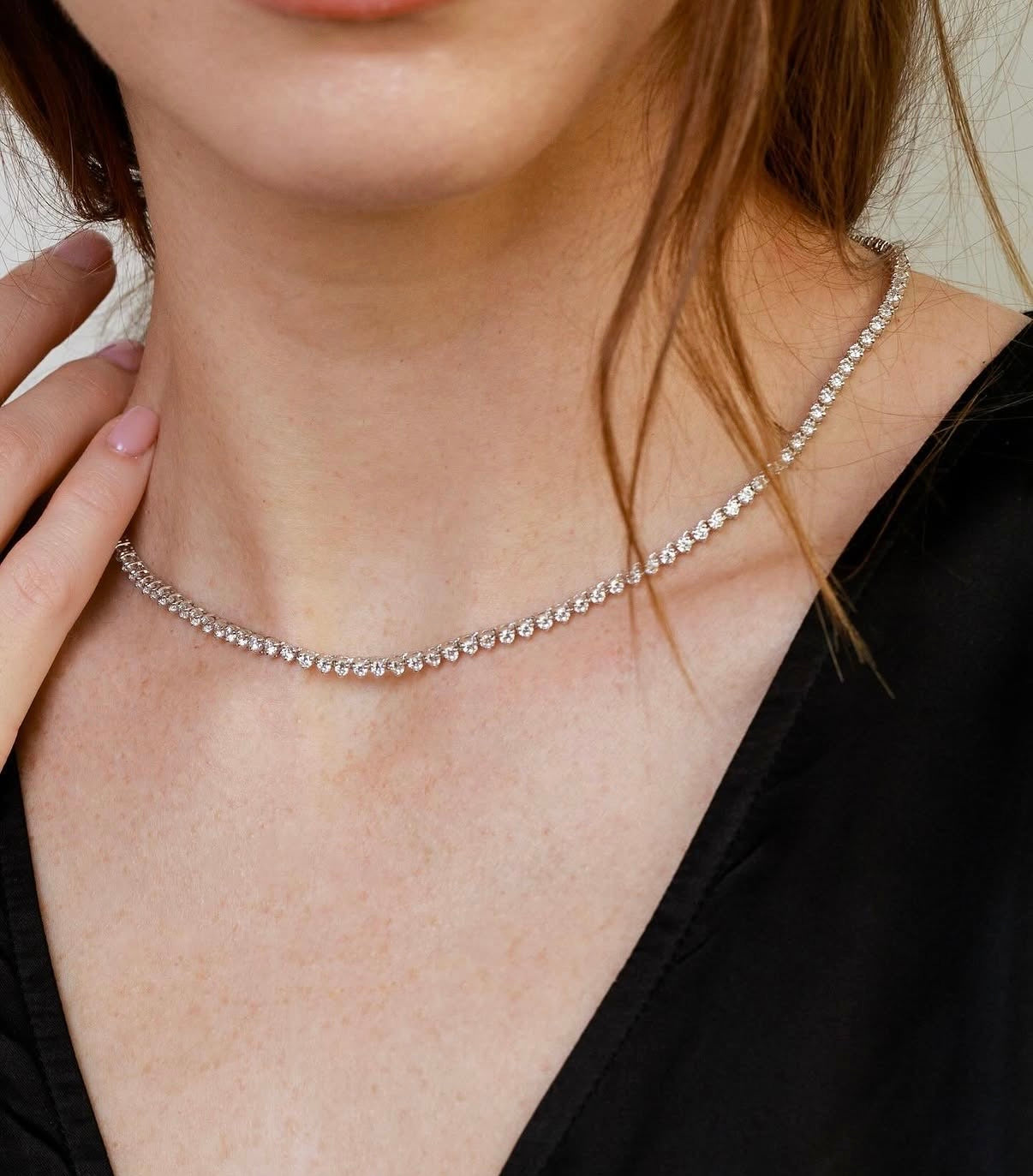 Classic Tennis Necklace