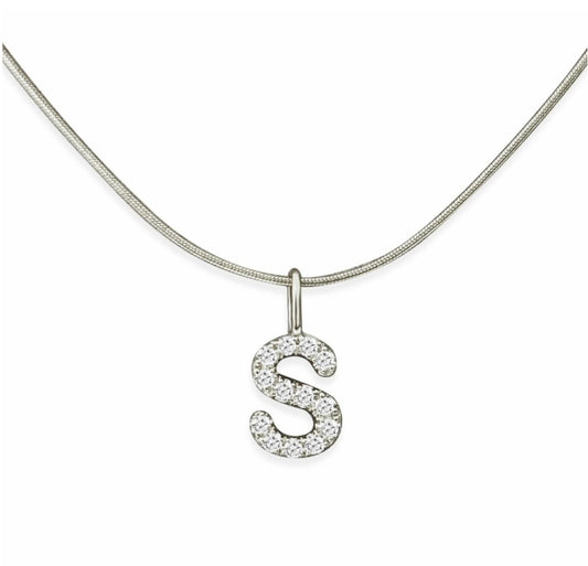 Pendant Initial With Chain