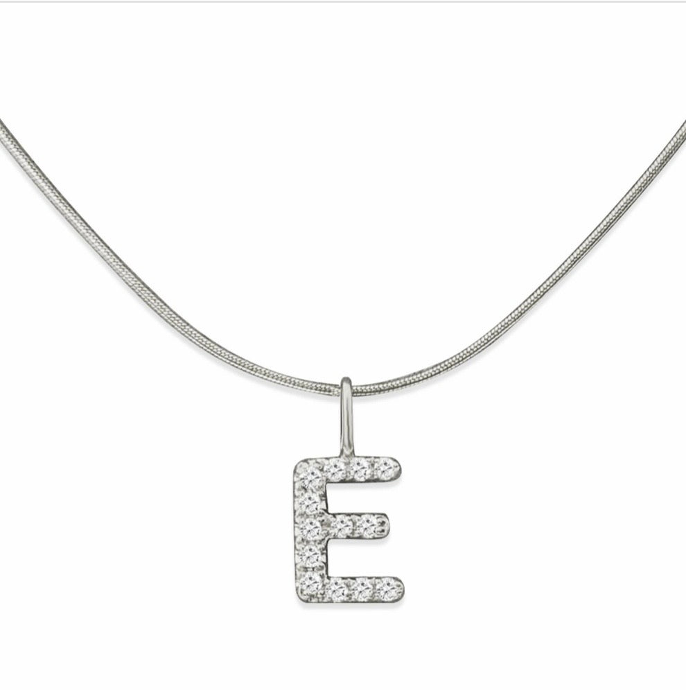 Pendant Initial With Chain