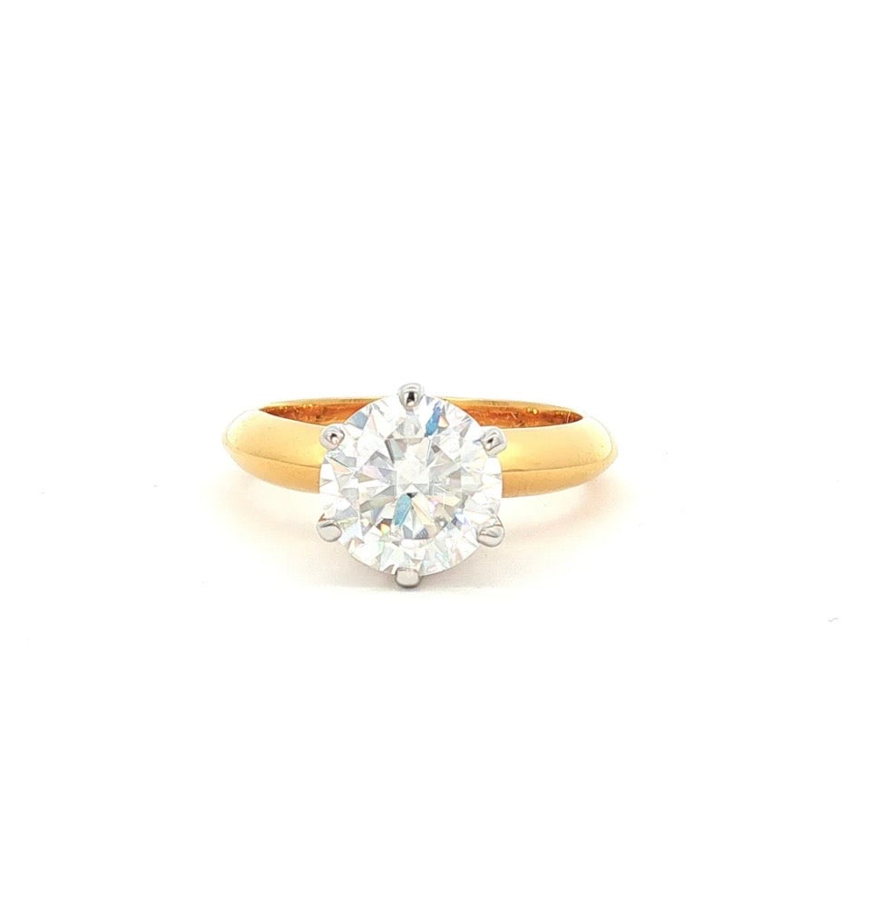 Solitaire Ring Brilliant Cut