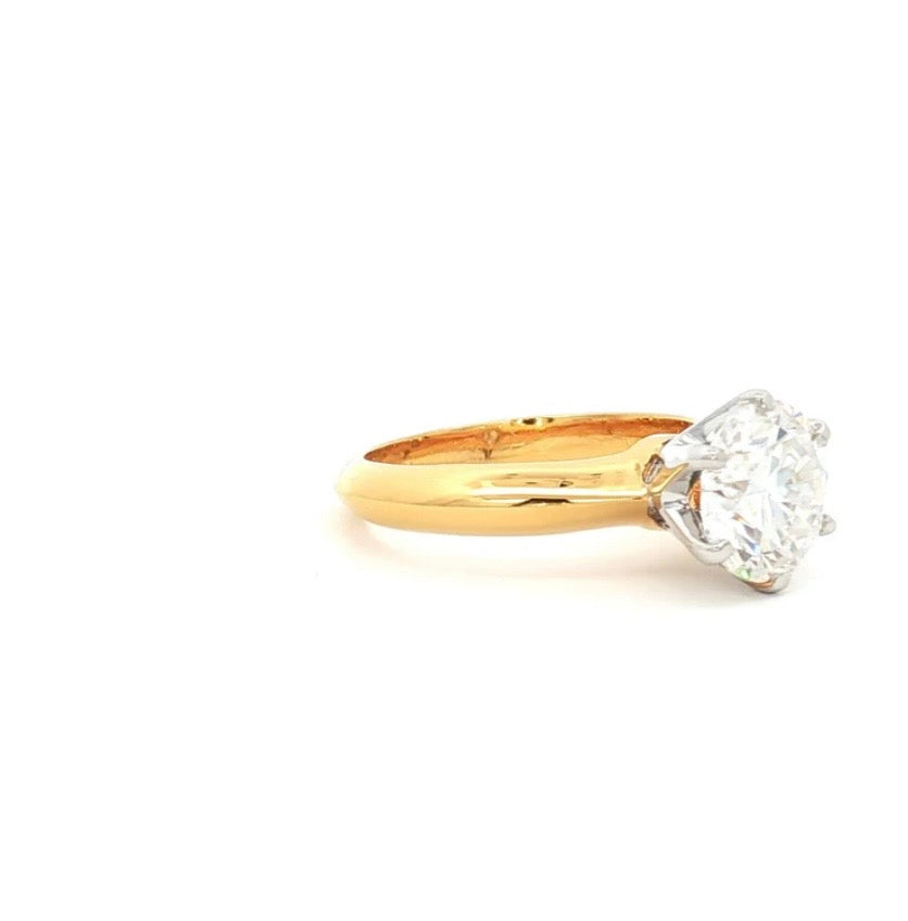 Solitaire Ring Brilliant Cut