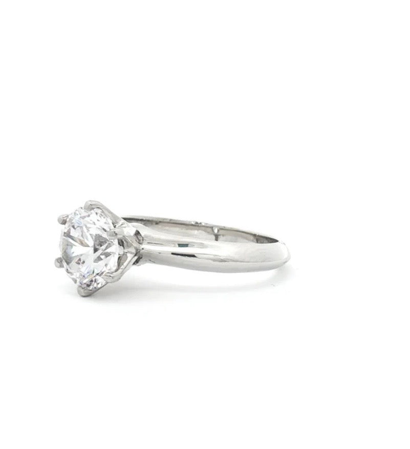 Solitaire Ring Brilliant Cut
