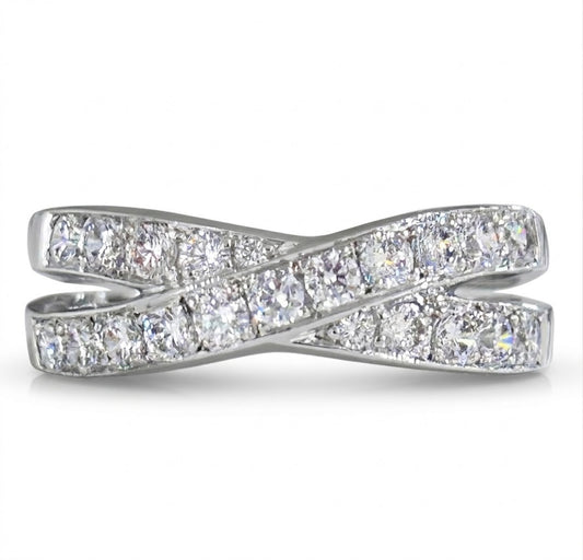 Half Cross Over Ring