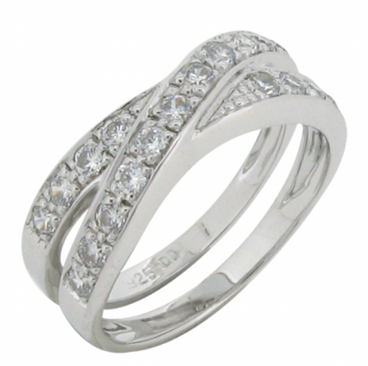 Half Cross Over Ring